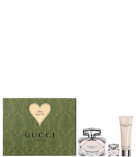 gucci baby four piece gift set|gucci bamboo gift set sale.